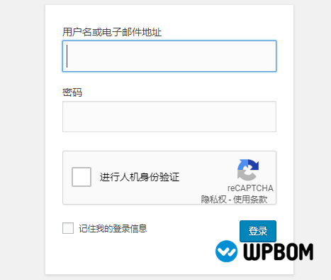 为WordPress添加Google reCAPTCHA进行人机身份验证 为WordPress添加Google reCAPTCHA进行人机身份验证