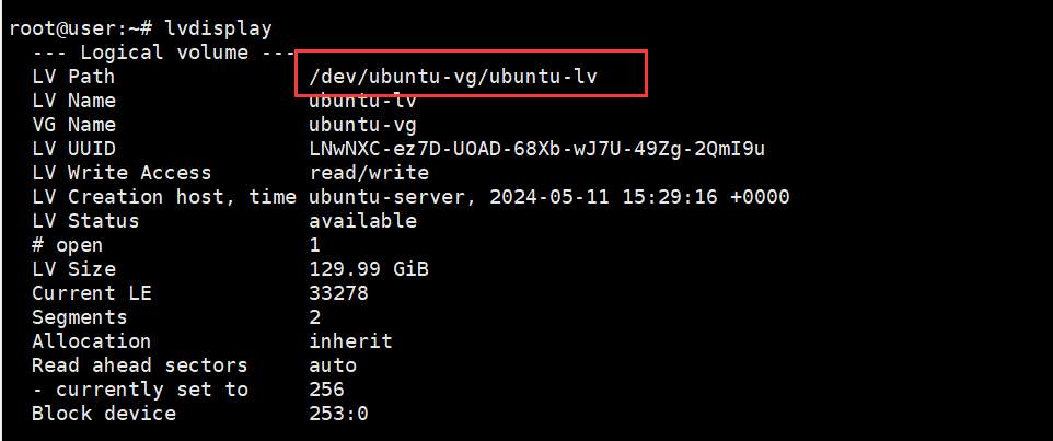 服务器LVM磁盘扩容教程记录