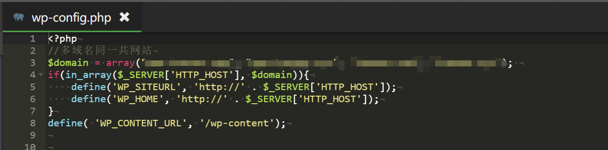 WordPress单站点绑定多个域名访问,实现静态资源的一致 WordPress单站点绑定多个域名访问,实现静态资源的一致