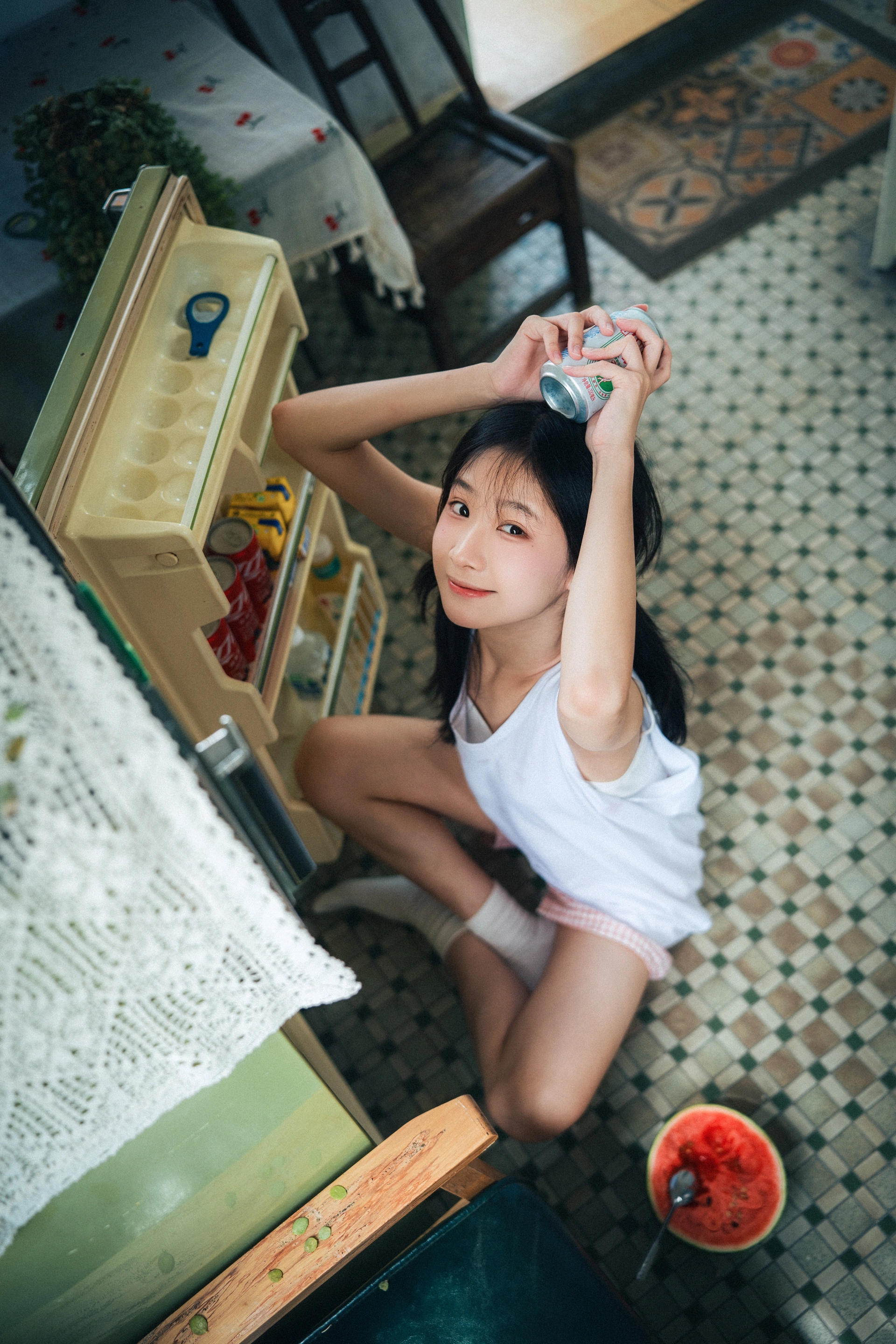 艺图语乐乐le《还记得你说家是唯一的城堡》清新居家写真