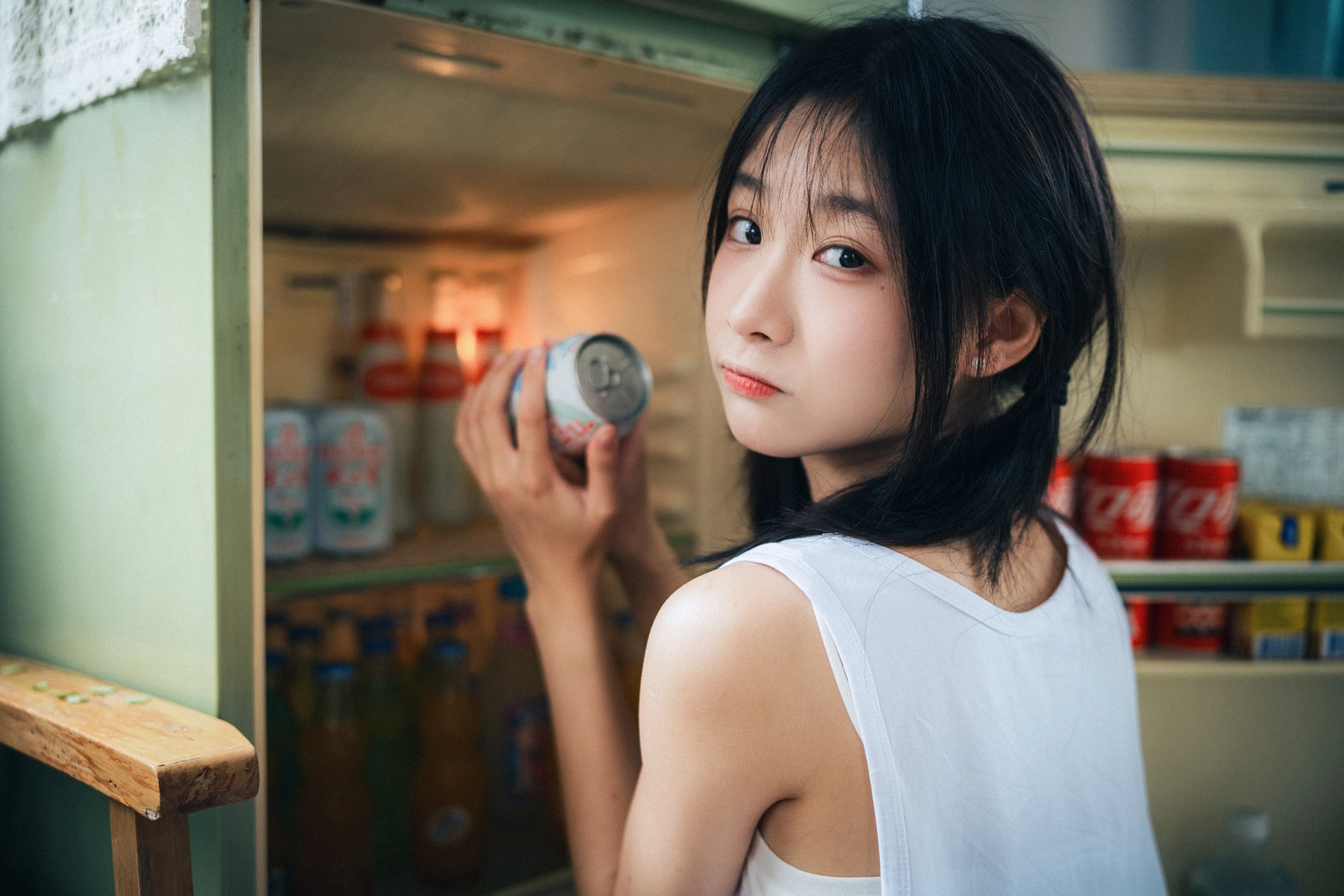 艺图语乐乐le《还记得你说家是唯一的城堡》清新居家写真