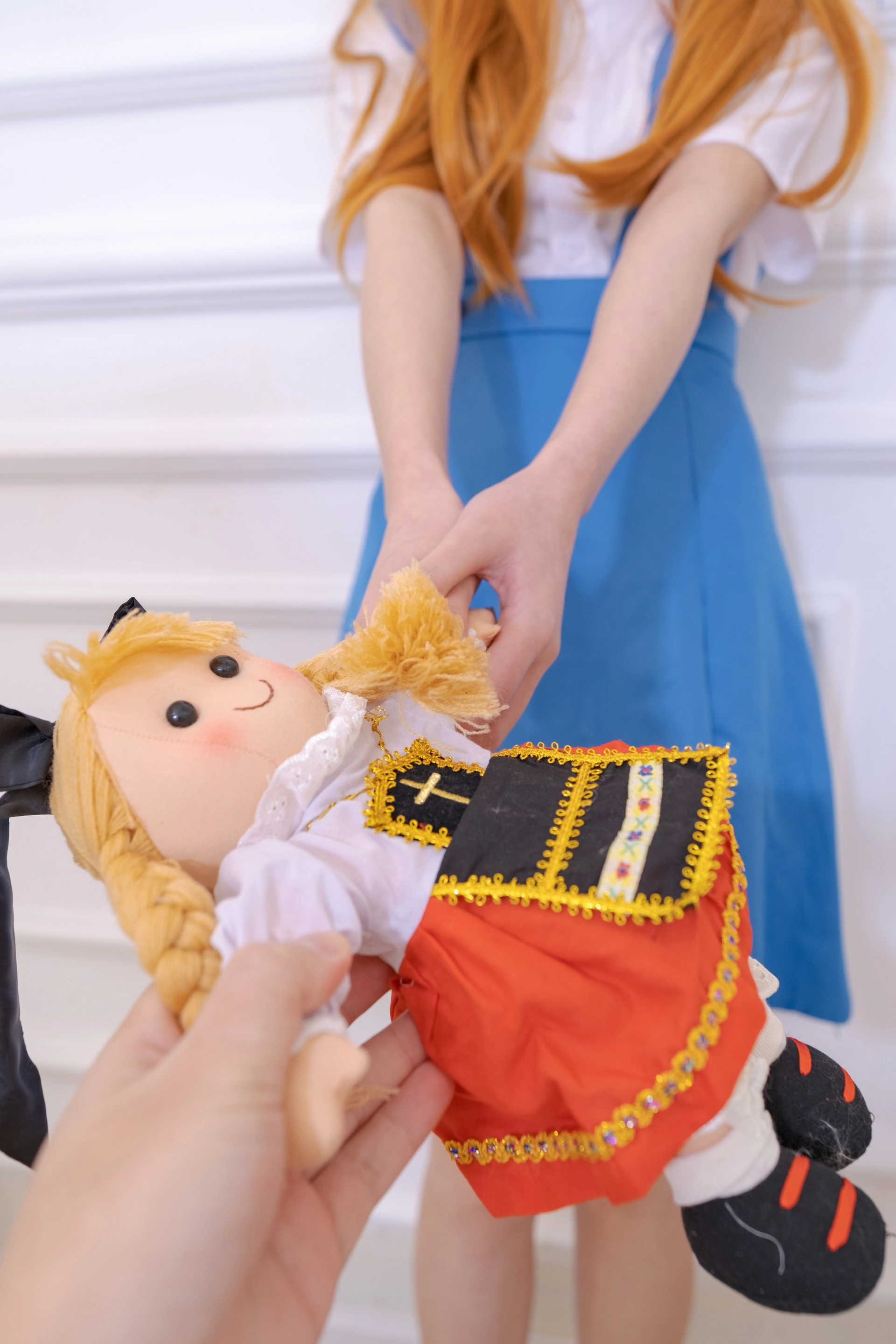 森萝财团《明日香》小七蓝色制服 Cosplay 写真 森萝财团《明日香》小七蓝色制服 Cosplay 写真