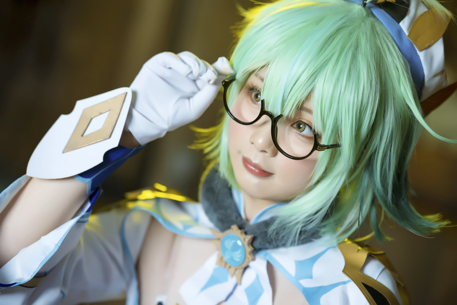 艺图语《原神砂糖》夏天是马猴烧酒眼镜娘Cosplay写真 艺图语《原神砂糖》夏天是马猴烧酒眼镜娘Cosplay写真
