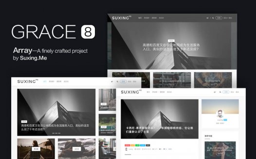 Grace–简而不凡 更好看的 WordPress 博客主题